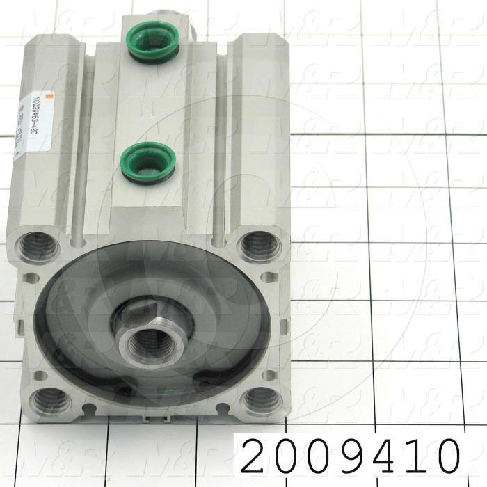 Air Cylinders, Square Cylinder Type, Double Rod Double Acting Model, 63 mm Bore, 40 mm Stroke