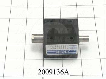 Air Cylinders, Square Double Rod Type, Double Acting Model, 1 1/8" Bore, 5/8" Stroke