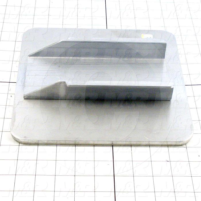 Aluminum Pallets, Width 10.00 in., Length 10.00 in.