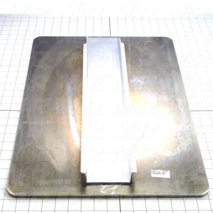 Aluminum Pallets, Width 16.00 in., Length 22.00 in.