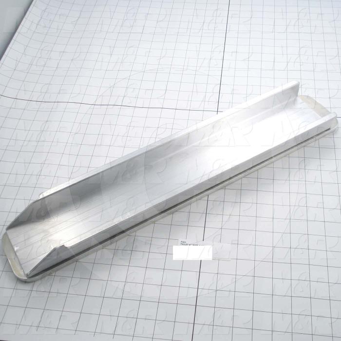 Aluminum Pallets, Width 4.00 in., Length 23.00 in.