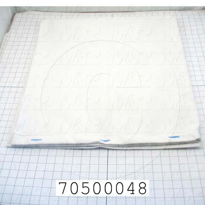 Bags, 22.75"X50", Filter Bag, Used On The Cleaning Unit Of The Flocker