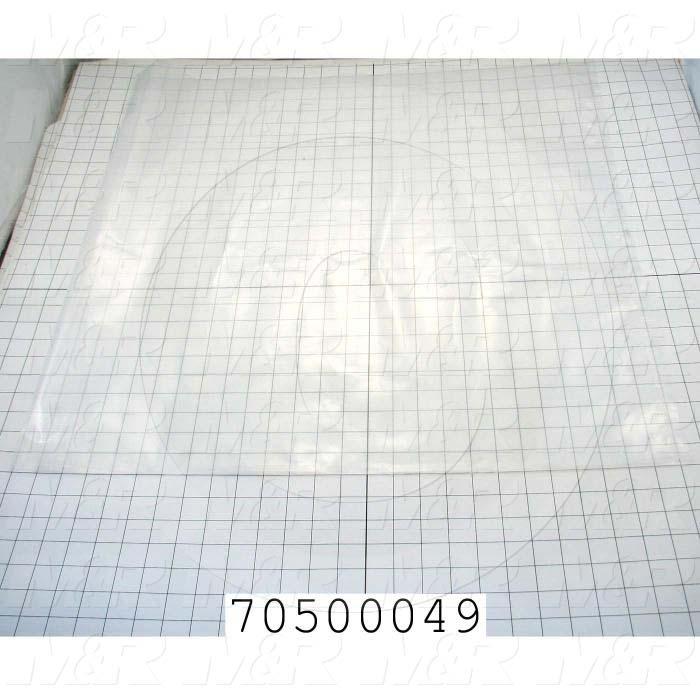 Bags, 26"X48", Collector Bag, 4 Mil, Clear Poly Bag, 100/Case