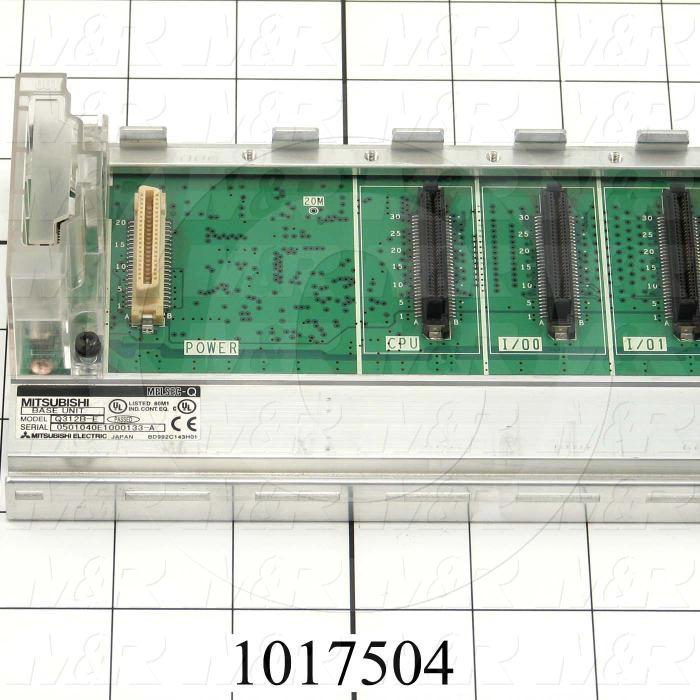Base Unit, PLC Q Series, Power Supply, CPU, 12 I/O Slots