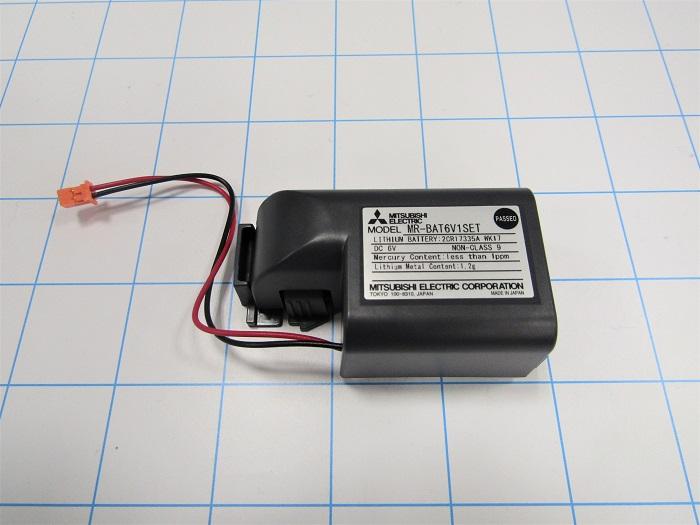 Battery, 6V, For MR-J4, Assembly Unit