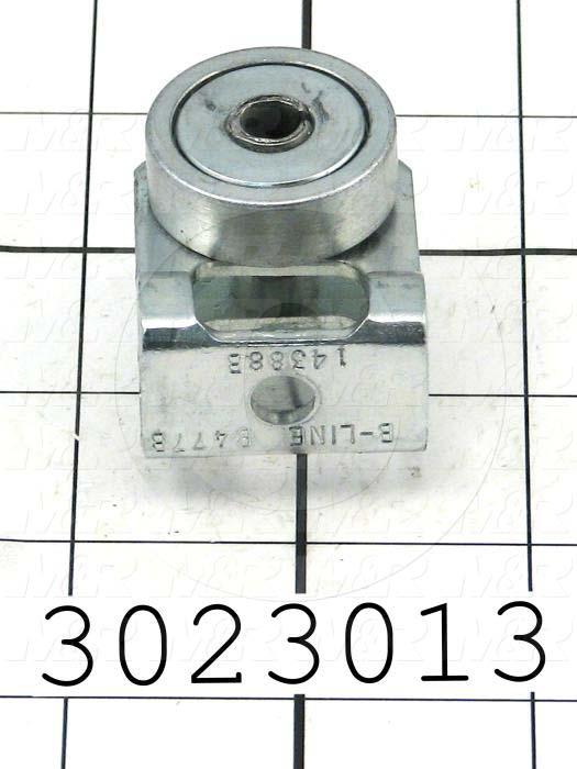 Bearing Assembly, Type : Two Bearing Trolley Assembly, Bearing  Diameter 1.118", Height 1.75", Width 1.25 in., Works with B-Line  Strut System