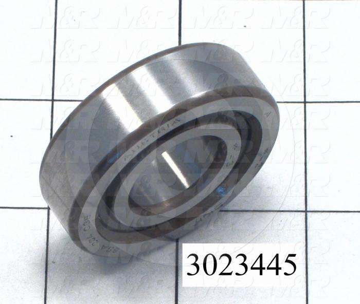 Bearings, Angular Contact 15 DEG, Accuracy Class ABEC-7, 20 mm Inside Diameter, 47 mm Outside Diameter, 14 mm Width, Open, Steel Material