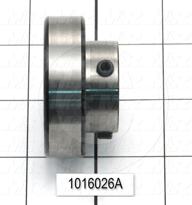 Bearings, Flanged Double Shielded General Purpose, 0.88" Inside Diameter, 2.05" Outside Diameter, 1.70" Width, Steel Material