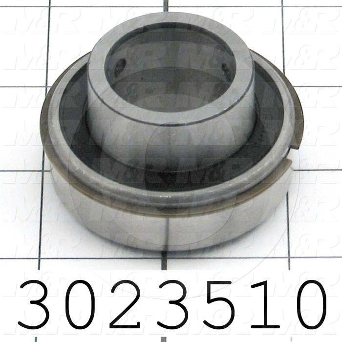 Bearings, Radial Ball with Snap Ring, 1.00" Inside Diameter, 2.00 in. Outside Diameter