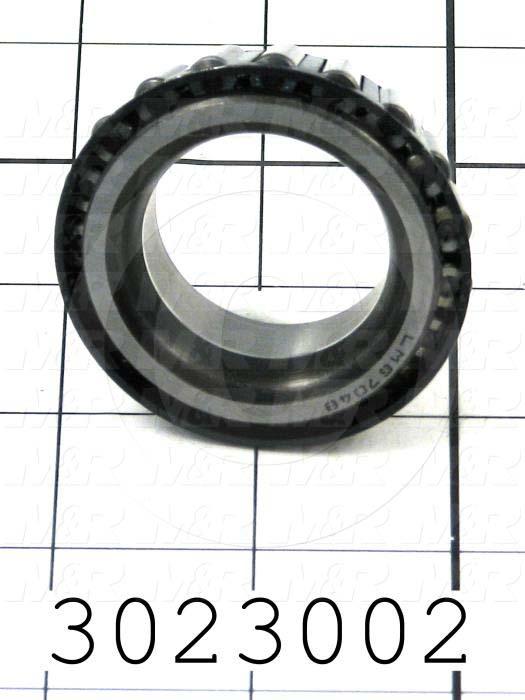 Bearings, Taper Roller Cone, 1.25 in. Inside Diameter, 15.76 mm Width