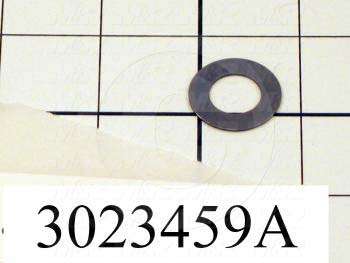 Bearings, Thrust Needle Roller, 0.50 in. Inside Diameter, 0.937" Outside Diameter, 0.062" Width, Thrust Needle  Bearing Washer , Works with Part No. 302459, Steel Material