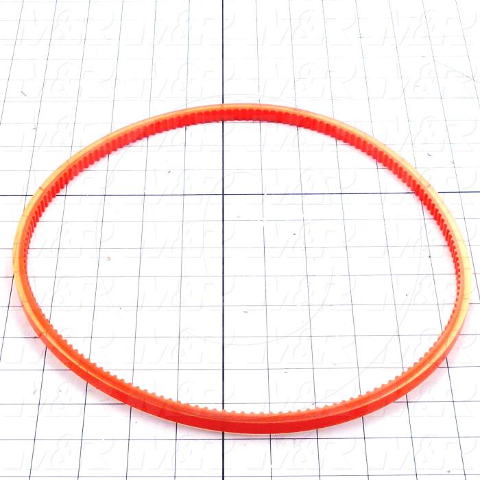 Belts, Round Type, 1 Quart Size, Orange Belt For Squeegee Sharpener