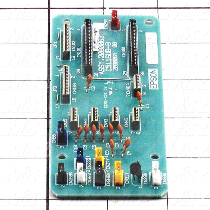 Board Assembly, CHIP BOARD SLOTS 5-8 FOR EPSON PRINTER 4880, Use For Printer 4880