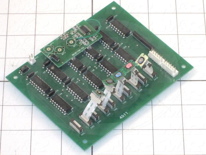 Board Assembly, Reset, Use For Printer 9880 Left
