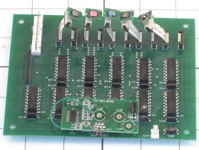 Board Assembly, Reset, Use For Printer 9880 Left