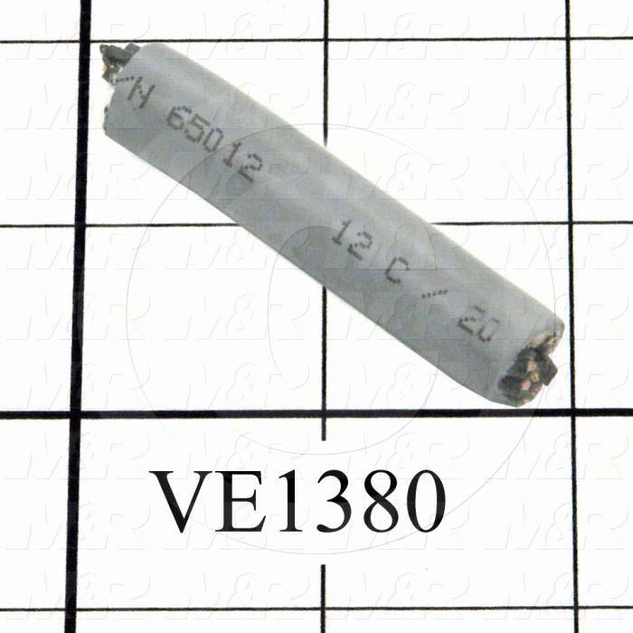 Bulk Cable, 12 Conductors, 20AWG, Black