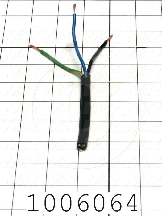 Bulk Cable, 3 Conductors, 16AWG, PVC