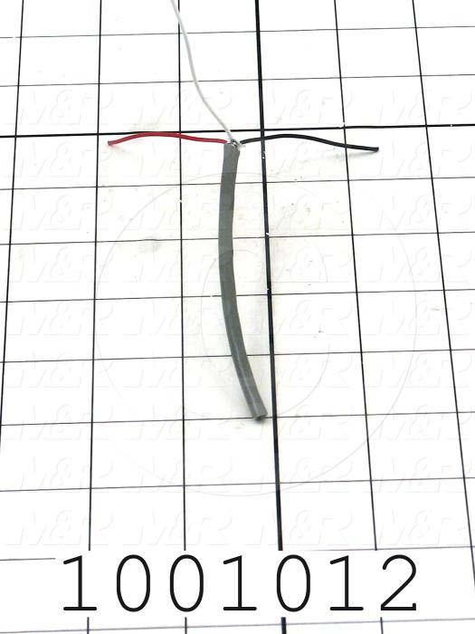 Bulk Cable, 3 Conductors, 22AWG, Shielded, PVC