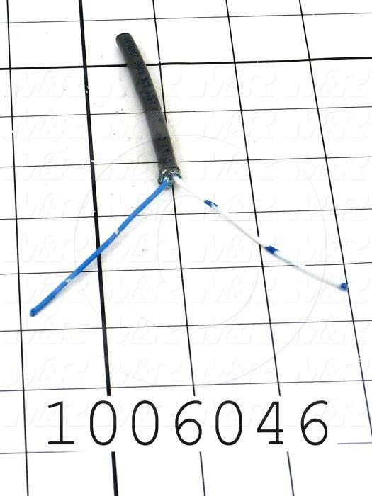 Bulk Cable, Twisted Pairs, 2 Conductors, 24AWG, PVC
