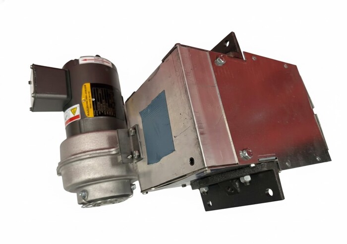 Burner, 6", 400K BTU, With Motor, Without Spark Plug, Without Flame Rod