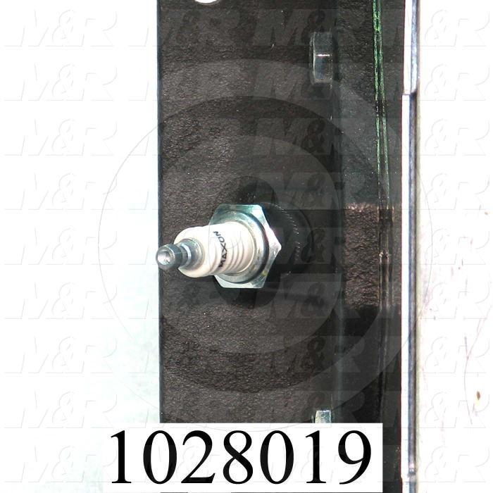 Burner, 6", 400K BTU, With Spark Plug, With Flame Rod