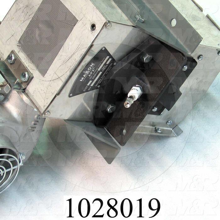 Burner, 6", 400K BTU, With Spark Plug, With Flame Rod