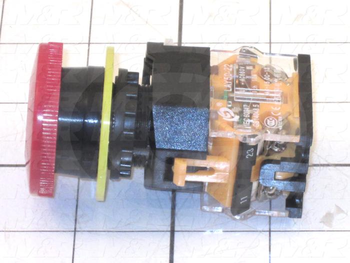 Button, Red, Use For E-Stop