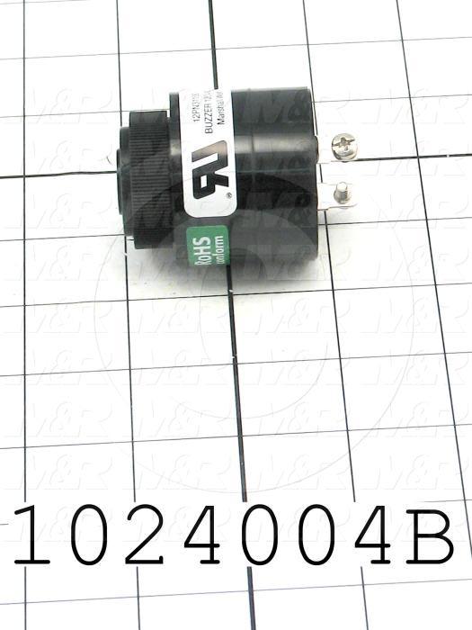 Buzzers, 24V AC/DC, 35/25mA, 90/85 (dBA/30cm)