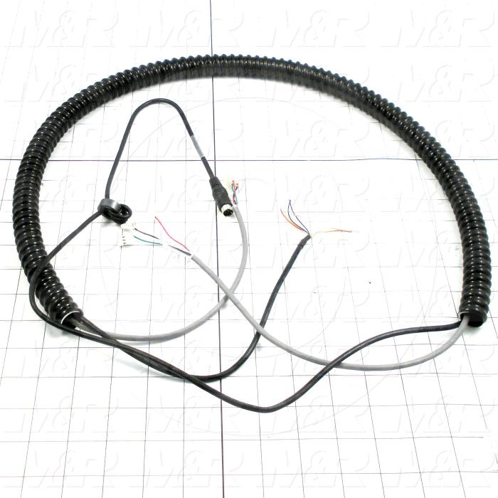 Cable Assembly, Control Cable, 54", 6 Conductors, PWC, MAIN BOARD