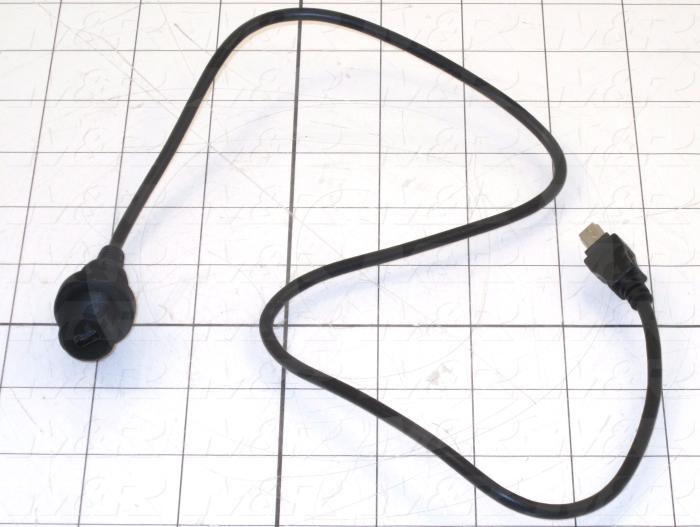 Cable Assembly, USB CABLE, 0.5M, Mini USB B5 male, Mini USB B5 female