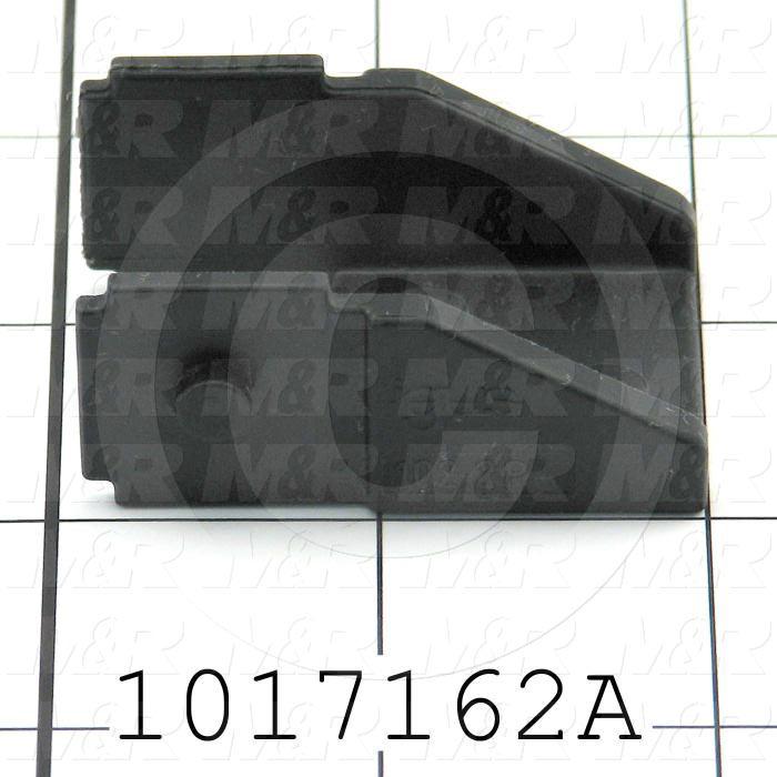 Cable Carriers & Accessories, Bracket, 1.30" Width, One Set-W/bore & W/Pin, Plastic Material