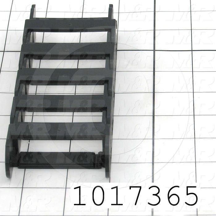 Cable Carriers & Accessories, Energy Chain, 2.40" Width, Bending Radius 1.50", Plastic Material