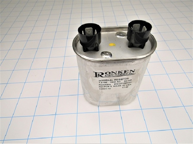 Capacitor, 2.8MFD, 1800VAC