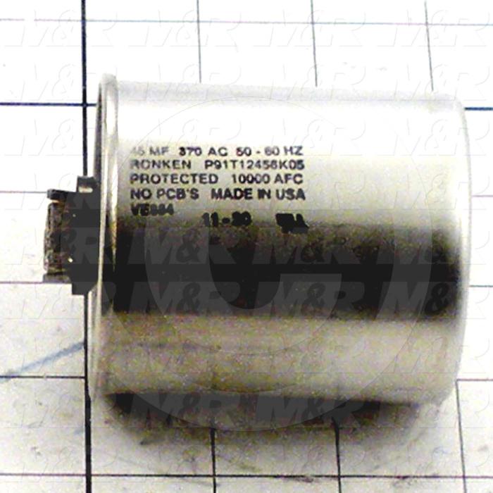 Capacitor, 45MFD, 370VAC