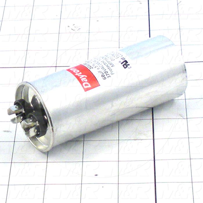 Capacitor, 60MFD, 370VAC