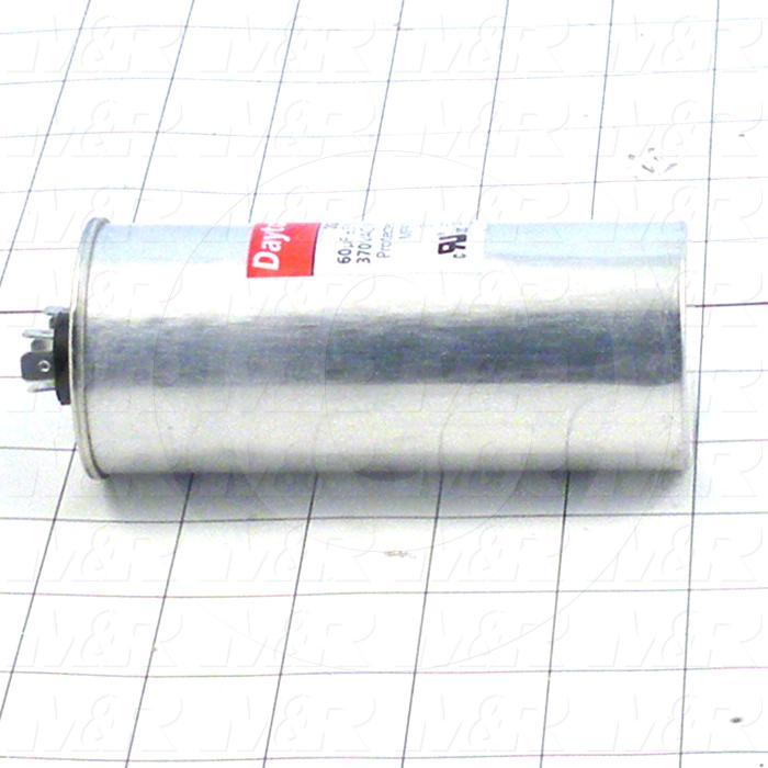 Capacitor, 60MFD, 370VAC