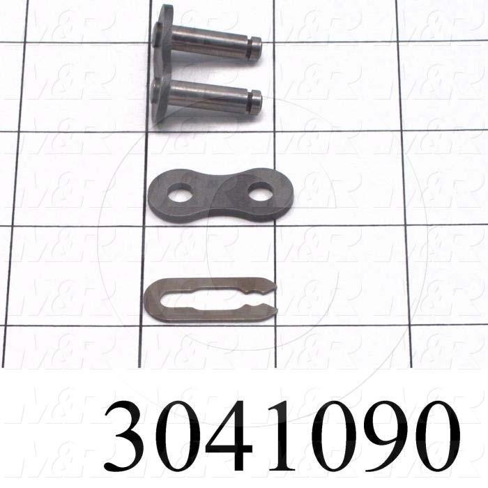 Chain Accessories, Connecting Link SF, ANSI 50 Chain Standard, Steel Material