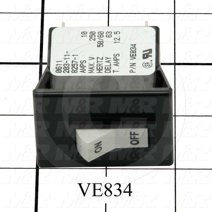 Circuit Breaker, 10A, 250VAC