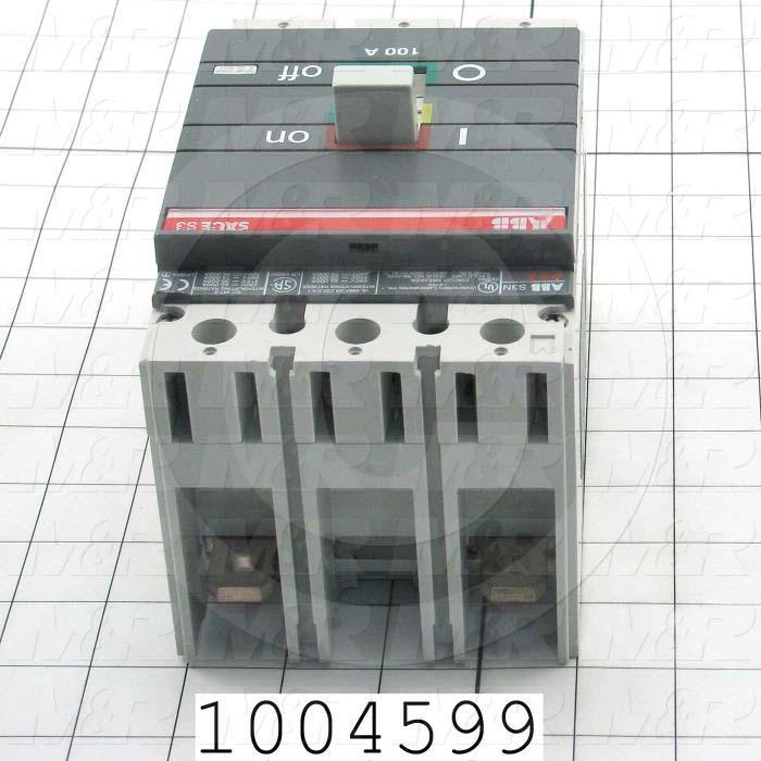 Circuit Breaker, 2 Poles, 100A, 480VAC