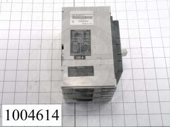 Circuit Breaker, 2 Poles, 125A, 480VAC