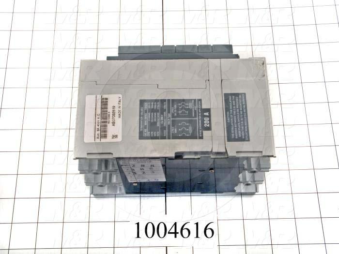 Circuit Breaker, 2 Poles, 200A, 240VAC