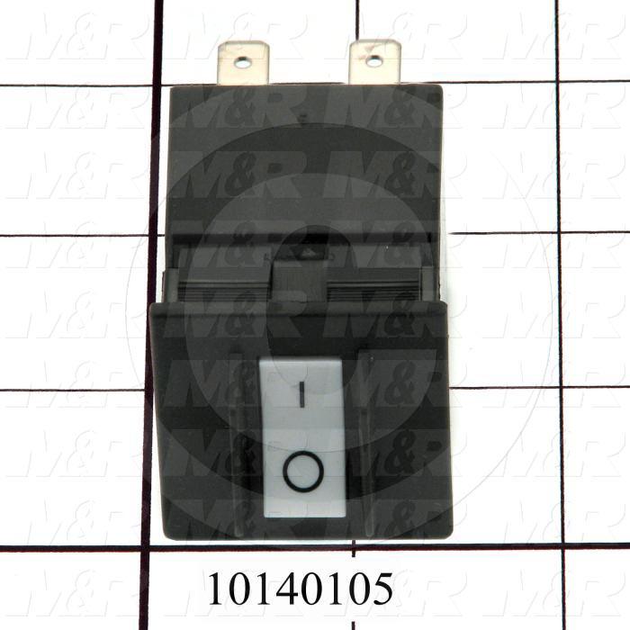 Circuit Breaker, 20A, 120/240VAC, Slow Trip