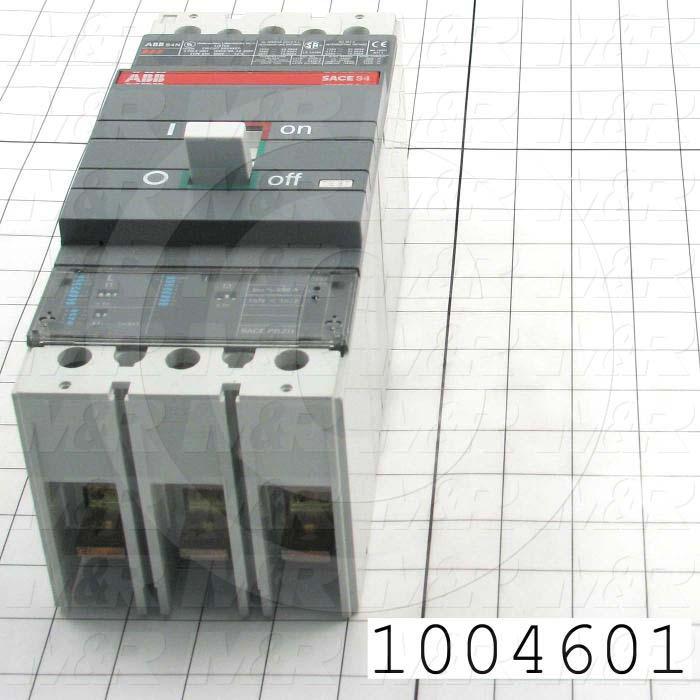 Circuit Breaker, 3 Poles, 100-250A, 480VAC