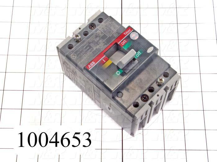 Circuit Breaker, 3 Poles, 100A, 480VAC