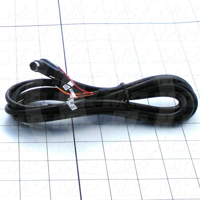 Communication Cable, MINI DIN 8, 3m, Q170M, Amplifier, Use Between HMI GT and PLC FP Series