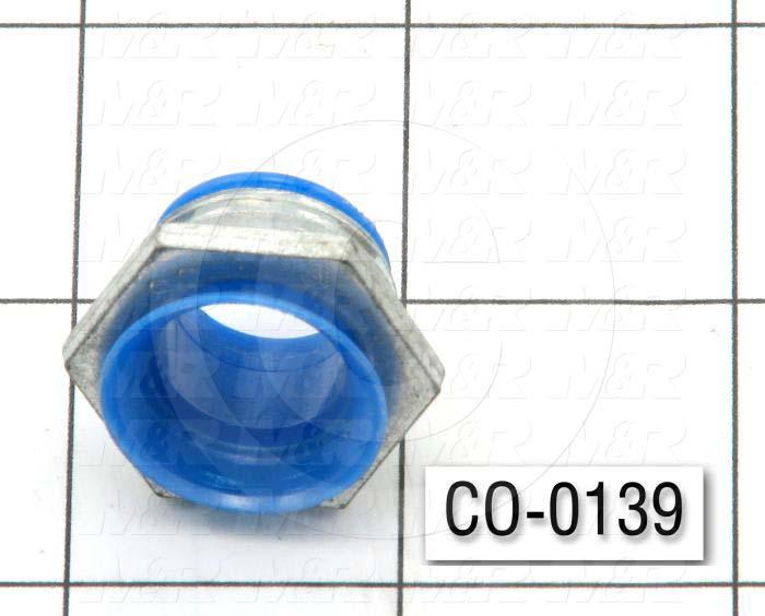 Conduit Fitting, Chase Open Insulated Nipple, 1/2"
