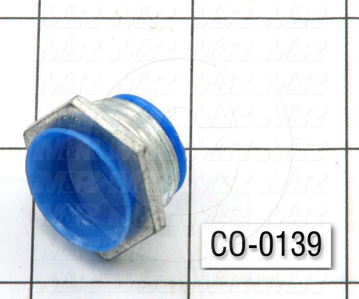 Conduit Fitting, Chase Open Insulated Nipple, 1/2"