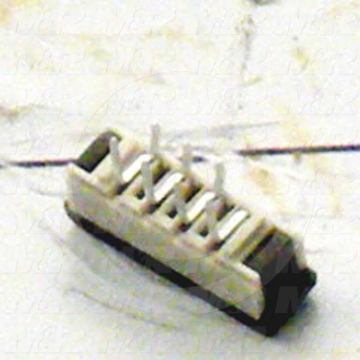 Connector, 1mm FPC Top, 7-Positions, TWISTLOCK Terminal, 5.08MM, 400VAC, 15A