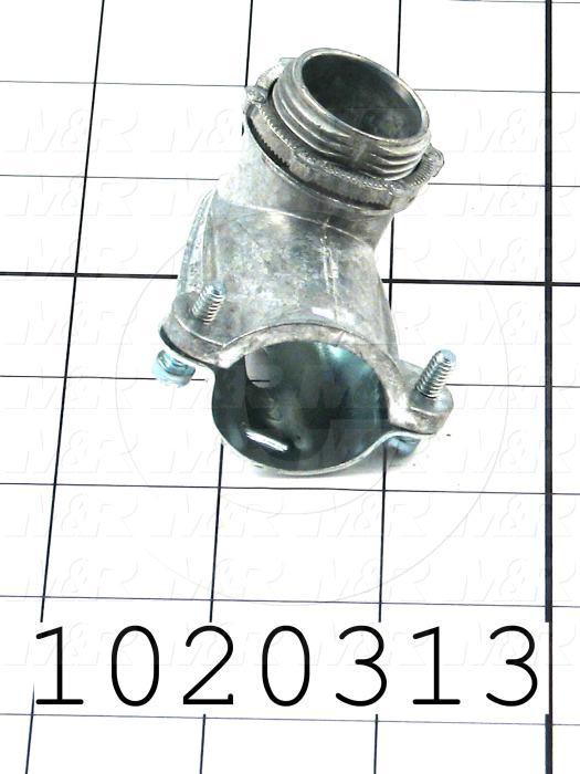 Connector, 90 Degree Angle, TWISTLOCK Terminal, 3/4"