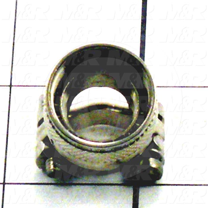 Connector, Back Shell, With Two Screws Terminal, 5.08MM, 400VAC, 15A, COM 1 to COM 2 PRO-FACE